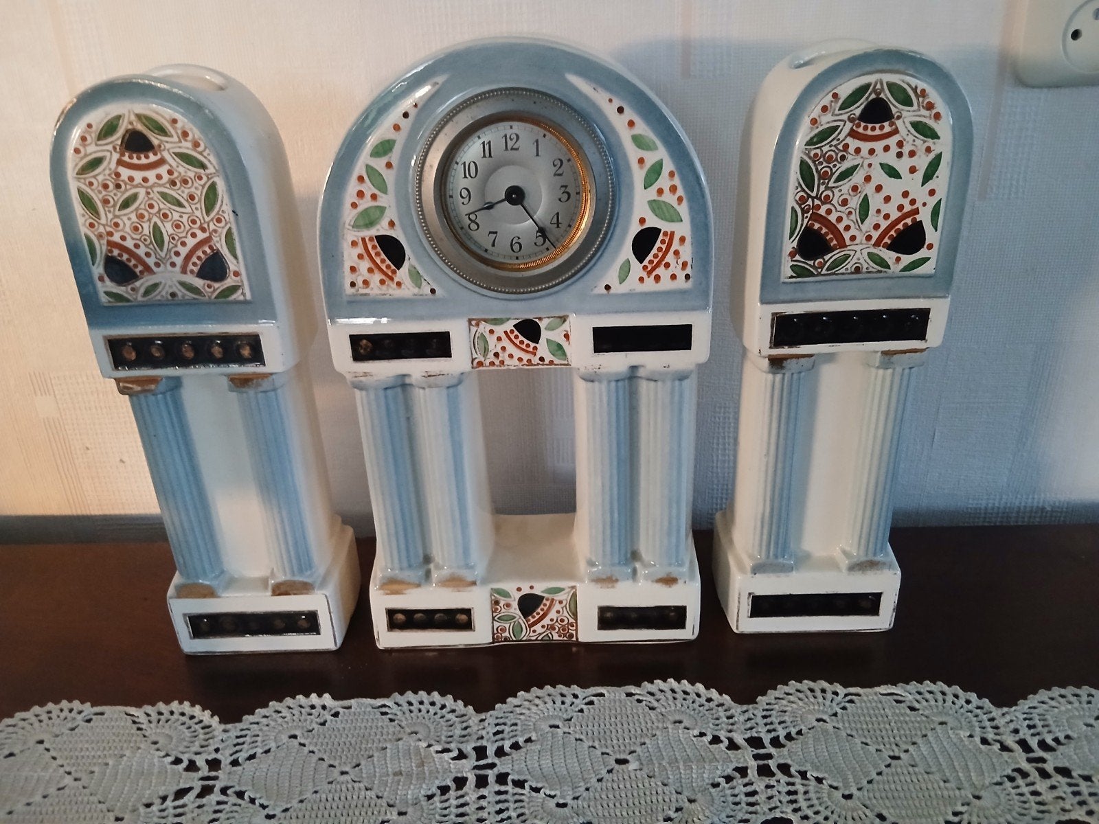 Antiek kaststel Art deco. Carmen keramiek, Ophalen of Verzenden