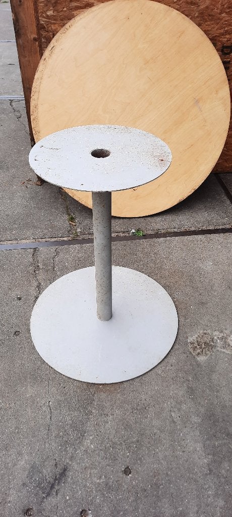 terrastafels, Ophalen, Gebruikt, Rond, Hout
