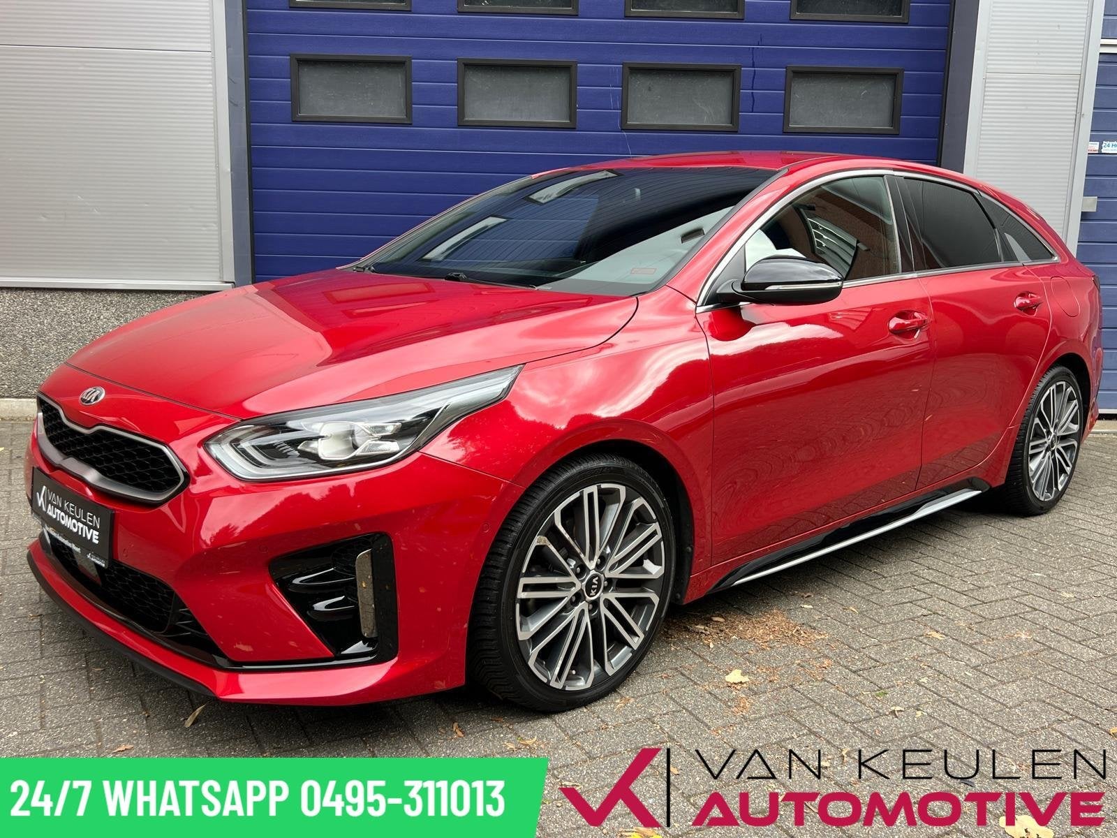 Kia ProCeed 1.4 T-GDI GT Automaat JBL l ACC l Navi l Memory, Auto's, Zwart, 4 cilinders, 1278 kg, 16 km/l