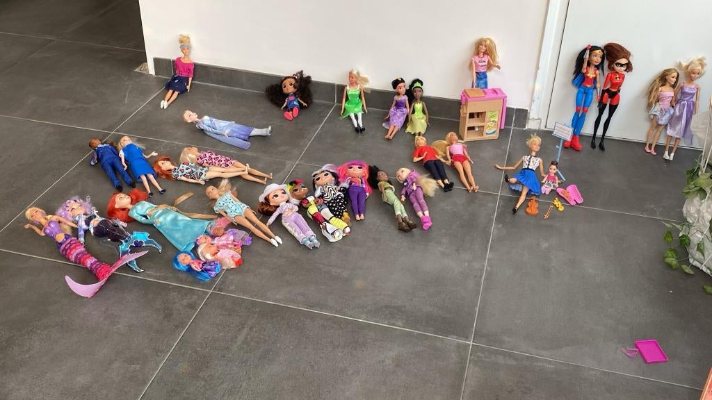 Barbie poppen set, Ophalen, Barbie