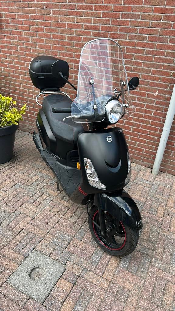 Sym Fiddle 2 - Lage km stand, topstaat, geel kenteken, Ophalen, Zo goed als nieuw
