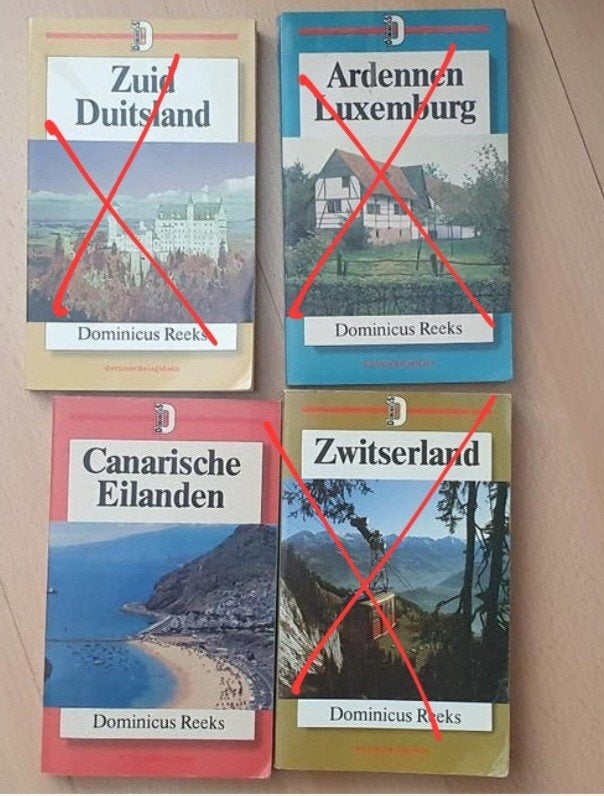 Reisgidsen Dominicus, Boeken, Reisgidsen, Overige merken, Europa, Ophalen of Verzenden, Zo goed als nieuw