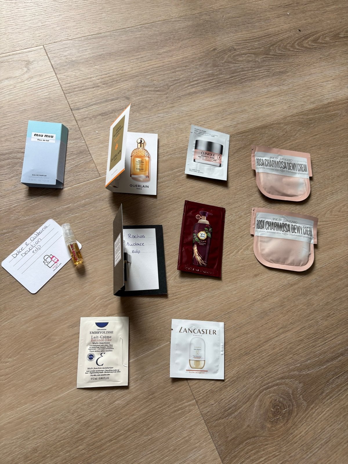 Diverse parfum- en cosmeticamonsters (Miu Miu, Guerlain, Cli, Ophalen of Verzenden, Nieuw