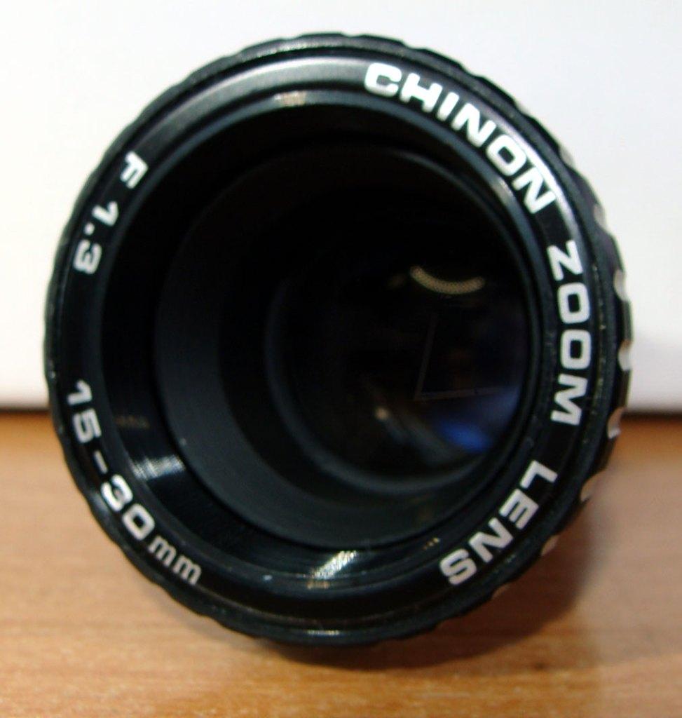 CHINON Zoom Projectielens 1:1,3/15-30 voor 8mm Projector, Ophalen, 8mm film