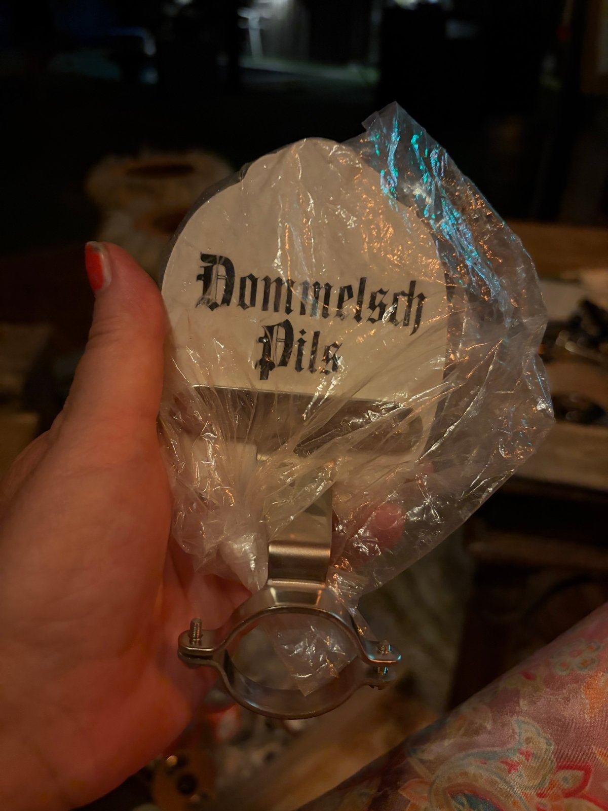 Dommelsch Pils tapruiter - Nieuw in verpakking, Ophalen of Verzenden, Nieuw