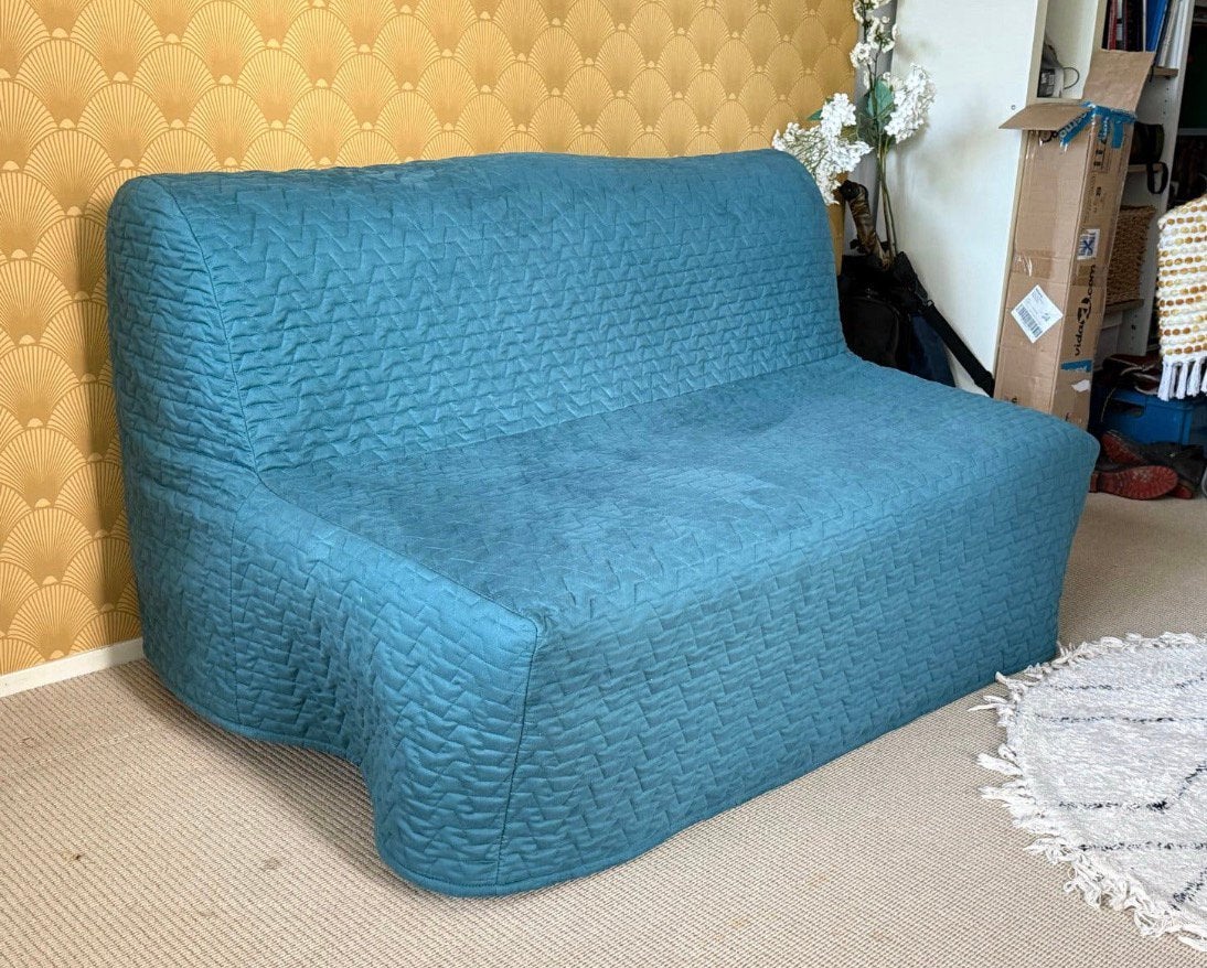 GRATIS: Ikea Beddinge slaapbank, Ophalen, Zo goed als nieuw, Tweepersoons, 140 cm