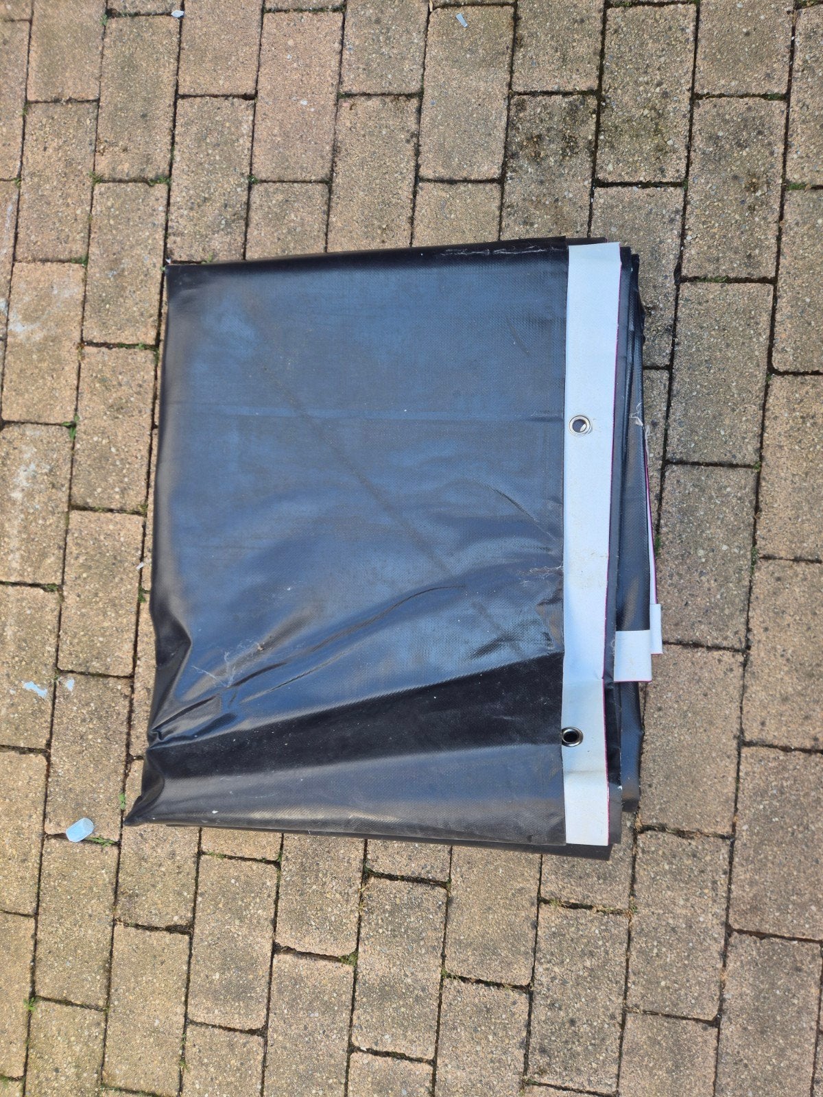 Zwart afdekzeil/grondzeil, Ophalen of Verzenden, Gebruikt, Minder dan 5 meter, Overige typen