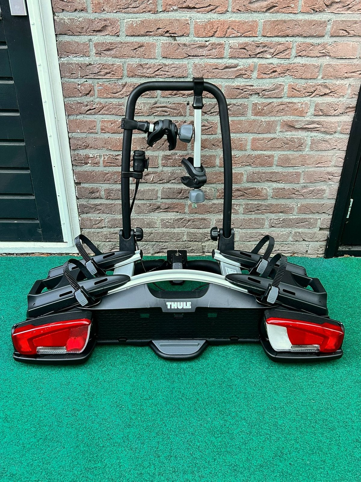 Thule VeloCompact 924, Kantelbaar, Lichtgew, deels inklapbr, Auto diversen, Fietsendragers, Ophalen, Brede banden, Zo goed als nieuw