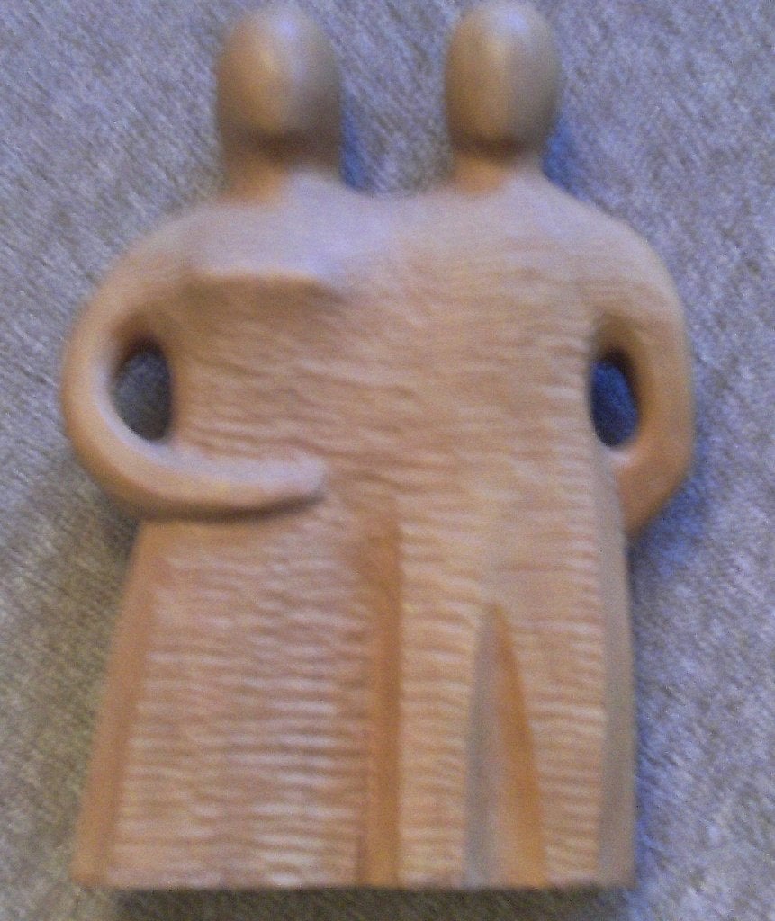 Beeld: Man / Vrouw, Ophalen of Verzenden, Beeld
