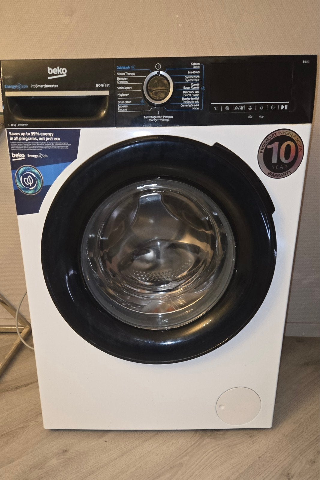 Beko Wasmachine 8 kg A+++ - Slechts 1,5 jaar oud!, Witgoed en Apparatuur, 6 tot 8 kg, Ophalen, 85 tot 90 cm