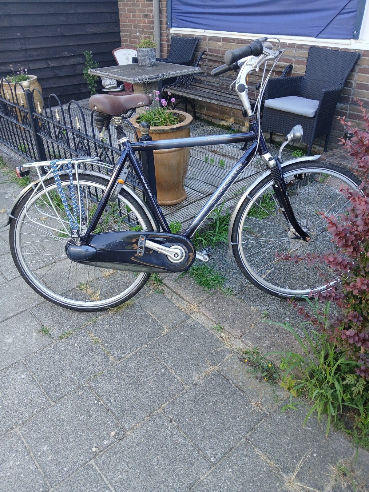 Gazelle herenfiets, Ophalen, Gebruikt, Versnellingen, 57 tot 61 cm