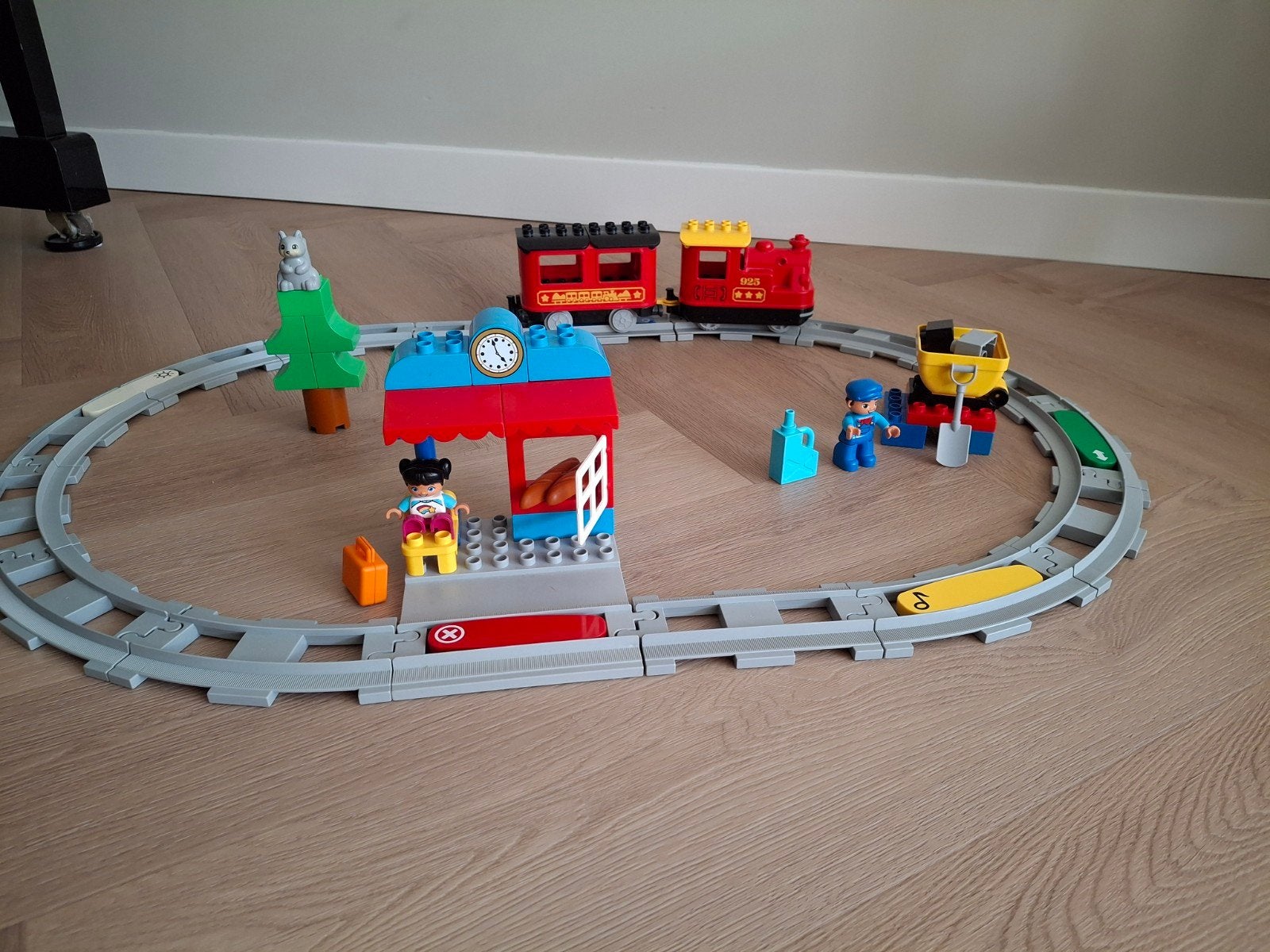 Lego Duplo treinset, 10874, Overige thema's, Ophalen of Verzenden, Zo goed als nieuw, Compleet
