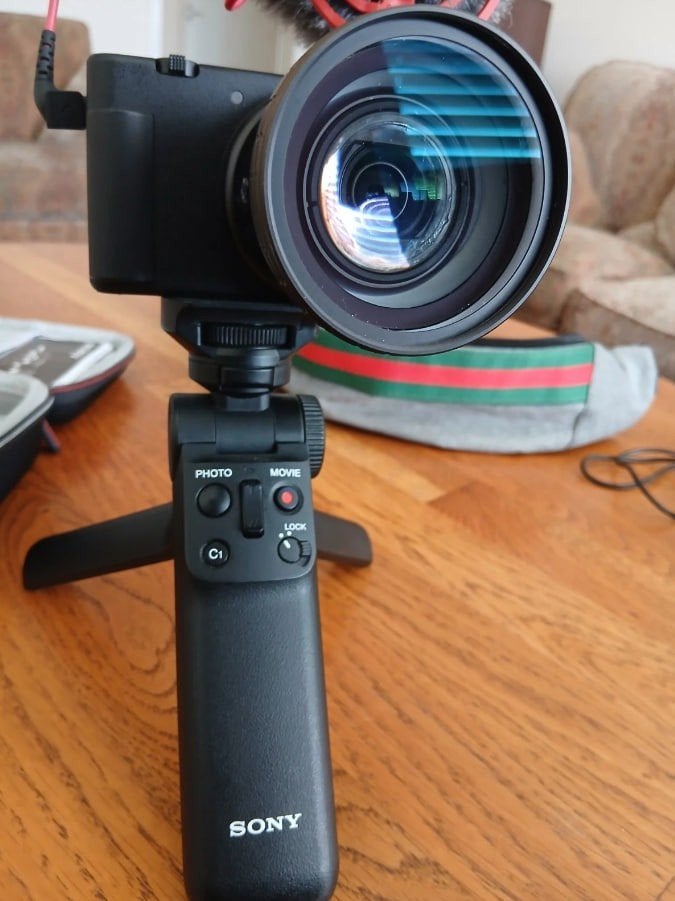 Sony ZV-1 digitale camera met groothoeklens van 52 mm, Audio, Tv en Foto, Fotocamera's Digitaal, Ophalen of Verzenden, Zo goed als nieuw
