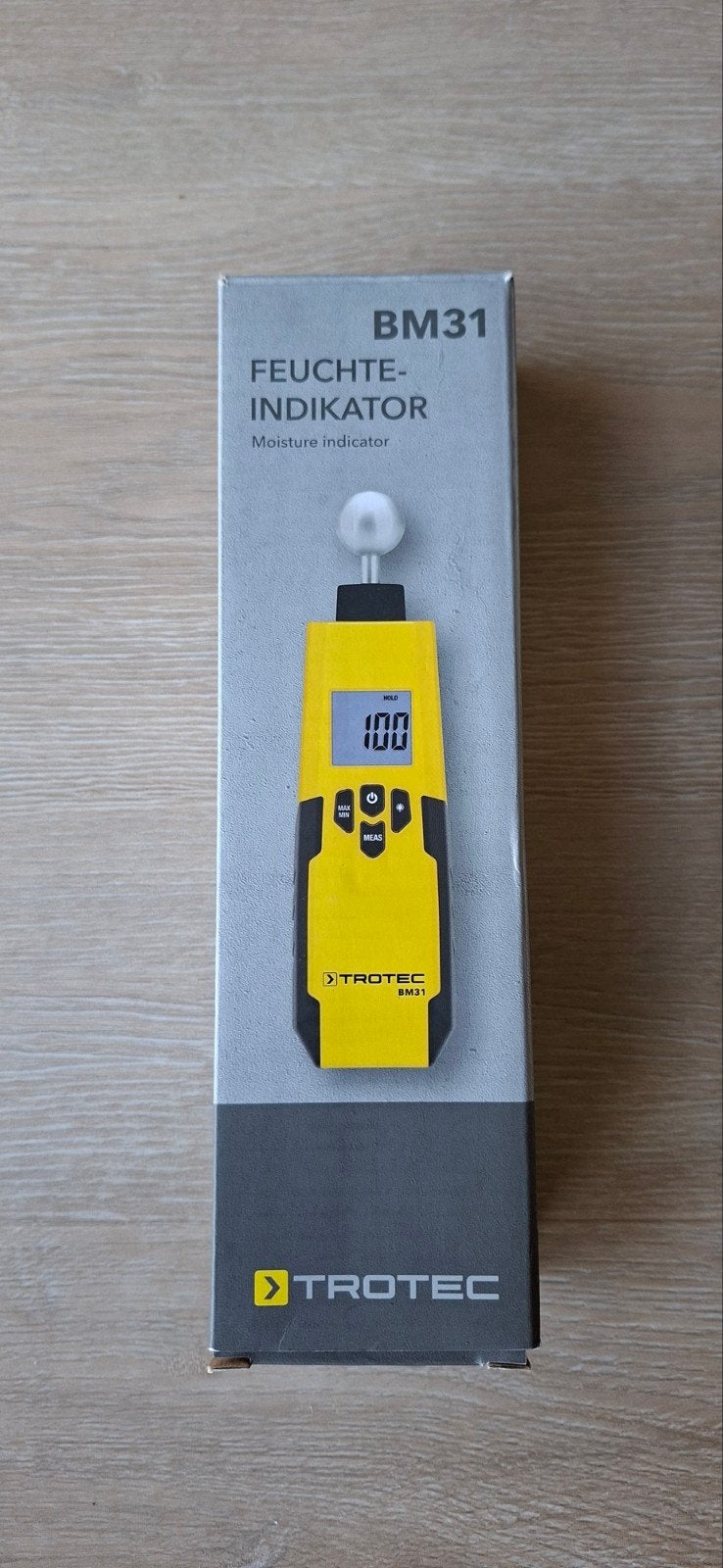 Trotec BM31 Vochtindicator - nieuw, Caravans en Kamperen, Ophalen, Zo goed als nieuw