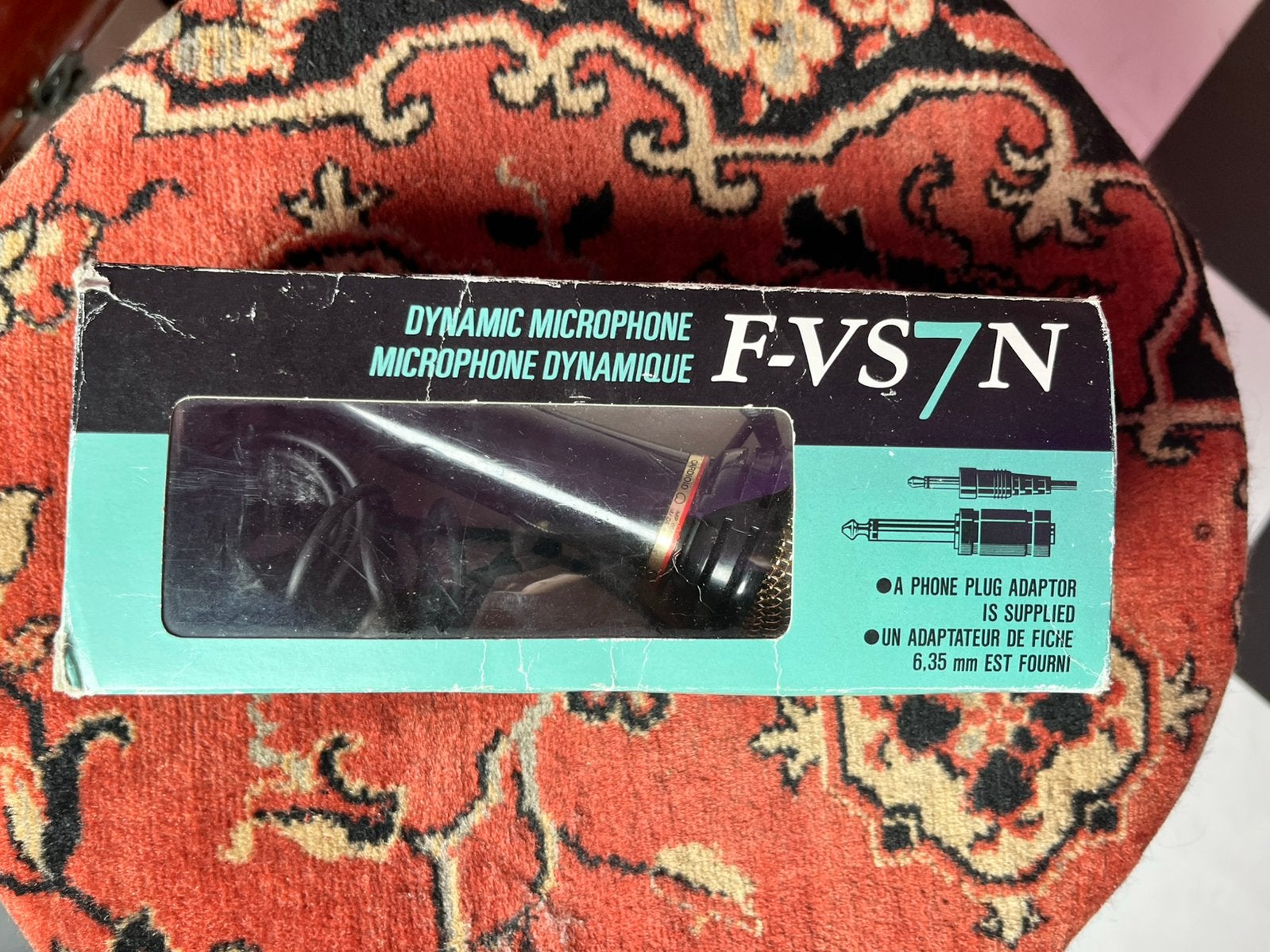 Vintage Sony F-V57N Karaoke Microfoon / Retro Decoratie, Muziek en Instrumenten, Microfoons, Ophalen of Verzenden, Overige typen