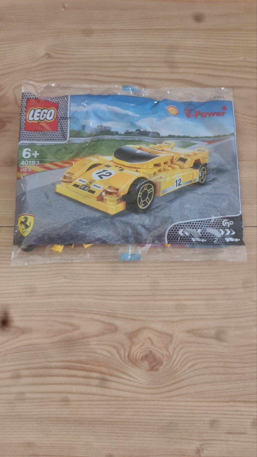 LEGO Shell V-Power Ferrari 40193 512 S Raceauto, Ophalen of Verzenden, Nieuw, Overige merken