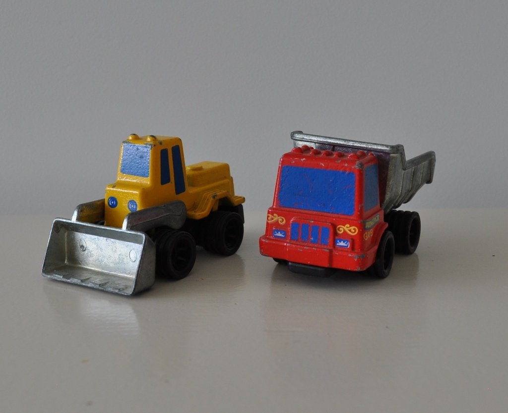 Mattel Front End Loader Dump Truck 1979, Verzenden, Gebruikt, Tractor of Landbouw