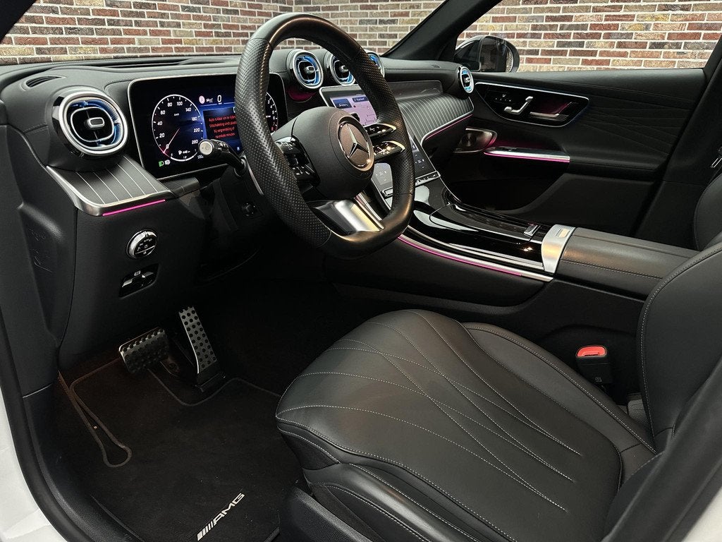 Mercedes-Benz GLC-klasse 400e 4MATIC AMG Line 360 Trekhaak L, Automaat, Gebruikt, 4 cilinders, Wit