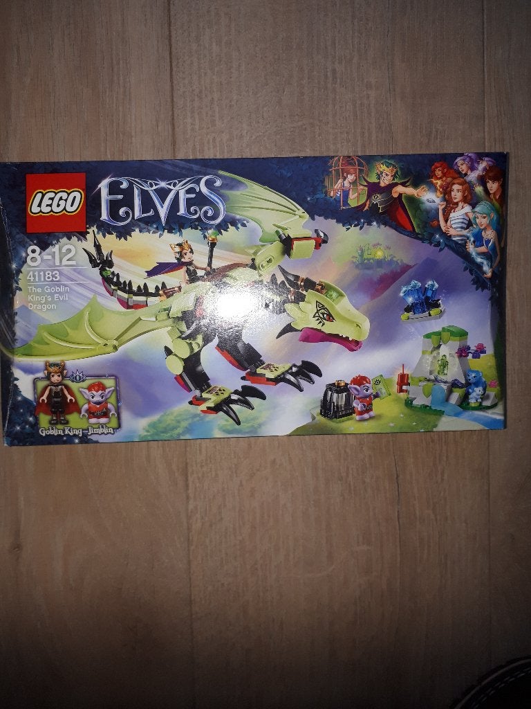 Lego Elves 41183: De Wrede Draak van de Goblin-koning, Overige thema's, Lego, Ophalen of Verzenden, Zo goed als nieuw