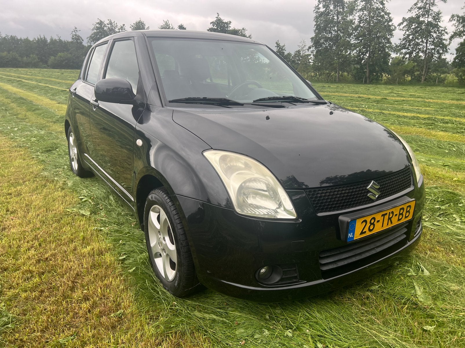 Suzuki Swift 1.3 5DRS 2007 Zwart, Auto's, Suzuki, Particulier, Swift, ABS, Airbags, Airconditioning, Centrale vergrendeling, Elektrische buitenspiegels