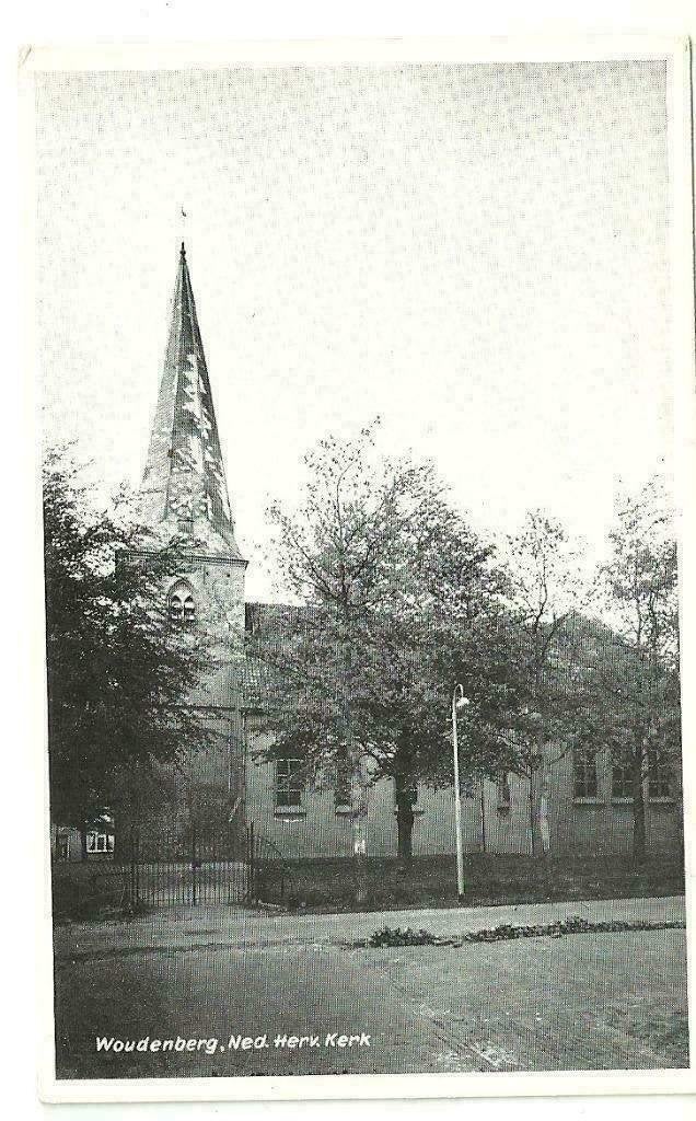 AK Woudenberg - Ned. Herv. Kerk, Ophalen of Verzenden, 1960 tot 1980, Ongelopen, Utrecht