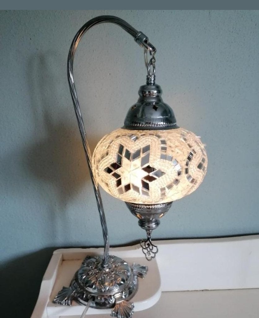 lamp Marokkaans 2x, Ophalen of Verzenden, Gebruikt, Glas