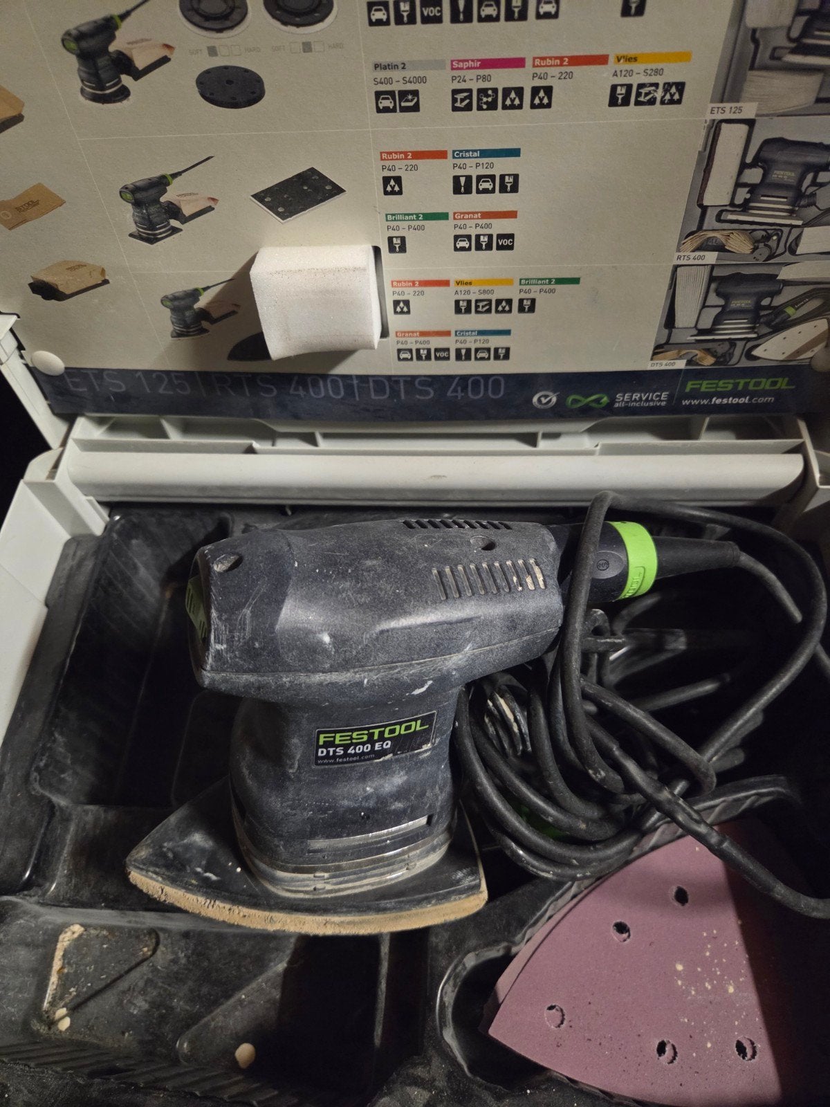 Festool deltaschuurmachine DTS400., Doe-het-zelf en Verbouw, Gereedschap | Schuurmachines, Ophalen of Verzenden, 1200 watt of meer