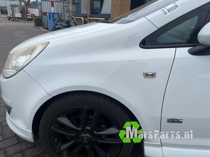 Scherm links-voor van een Opel Corsa, Gebruikt, -, -, Opel