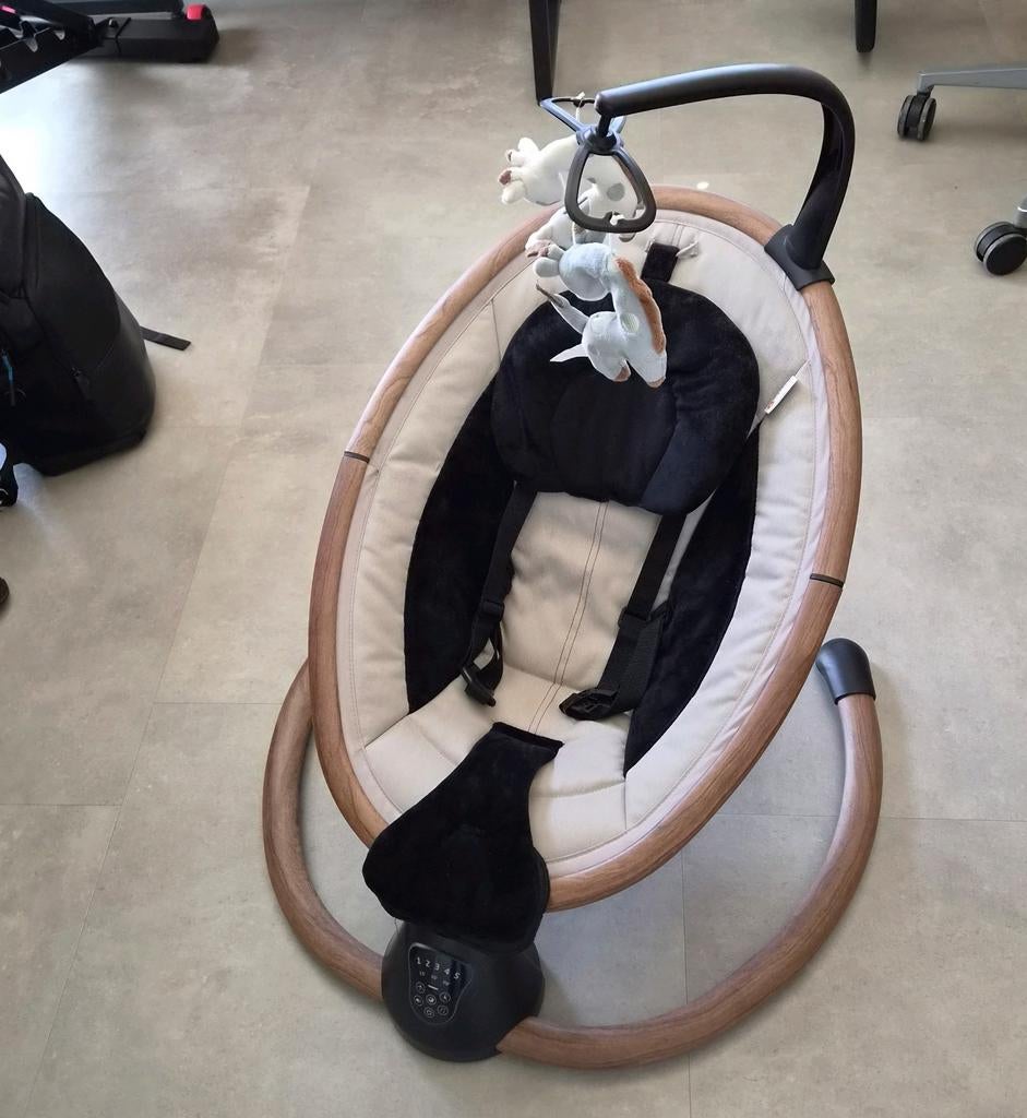Luxe Baby Schommelstoel met Muziek en Timer, Ophalen of Verzenden, Zo goed als nieuw