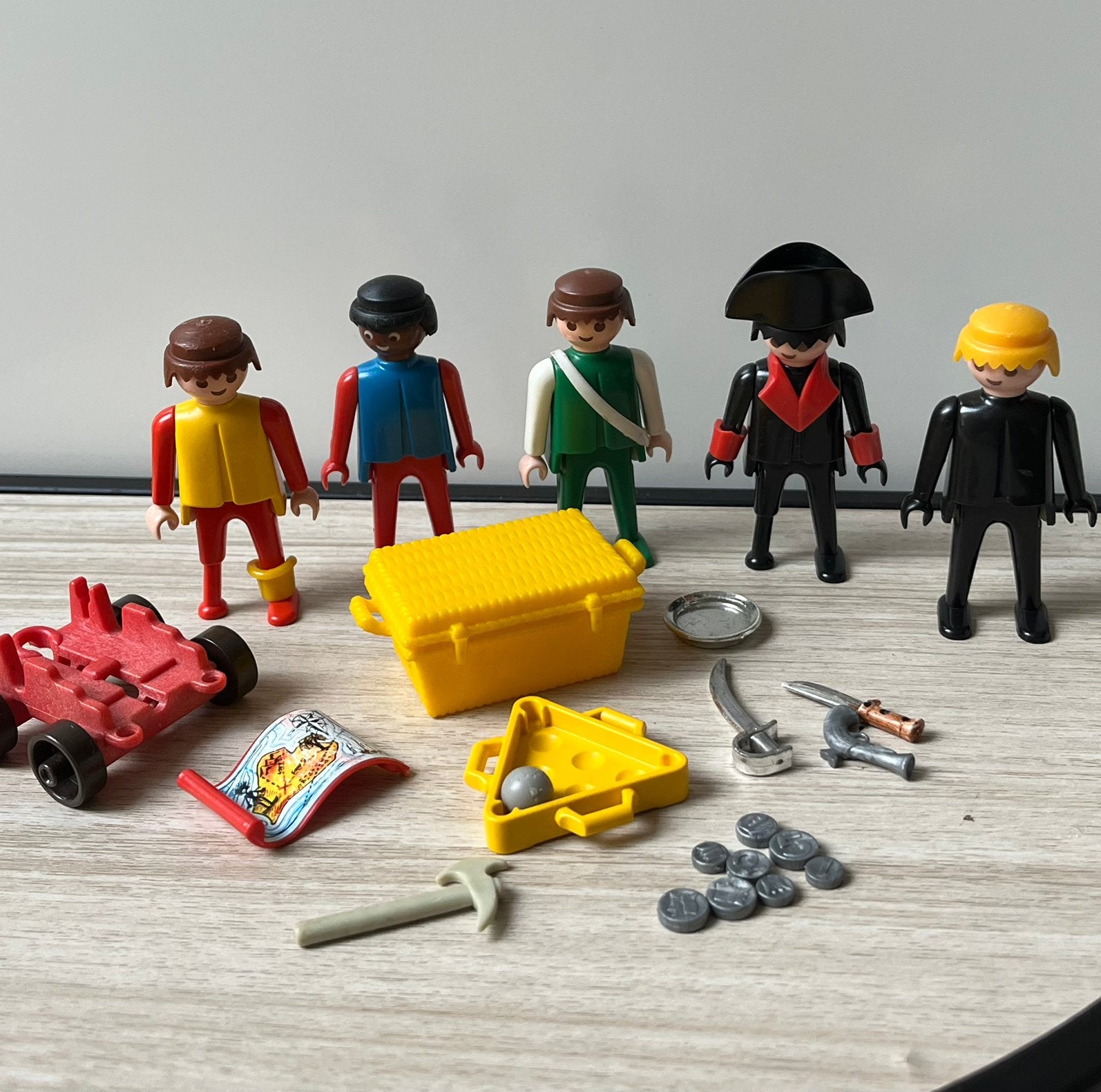 Vintage Playmobil onderdelen piraten 3550, Pirates, Gebruikt, Losse onderdelen, Ophalen of Verzenden