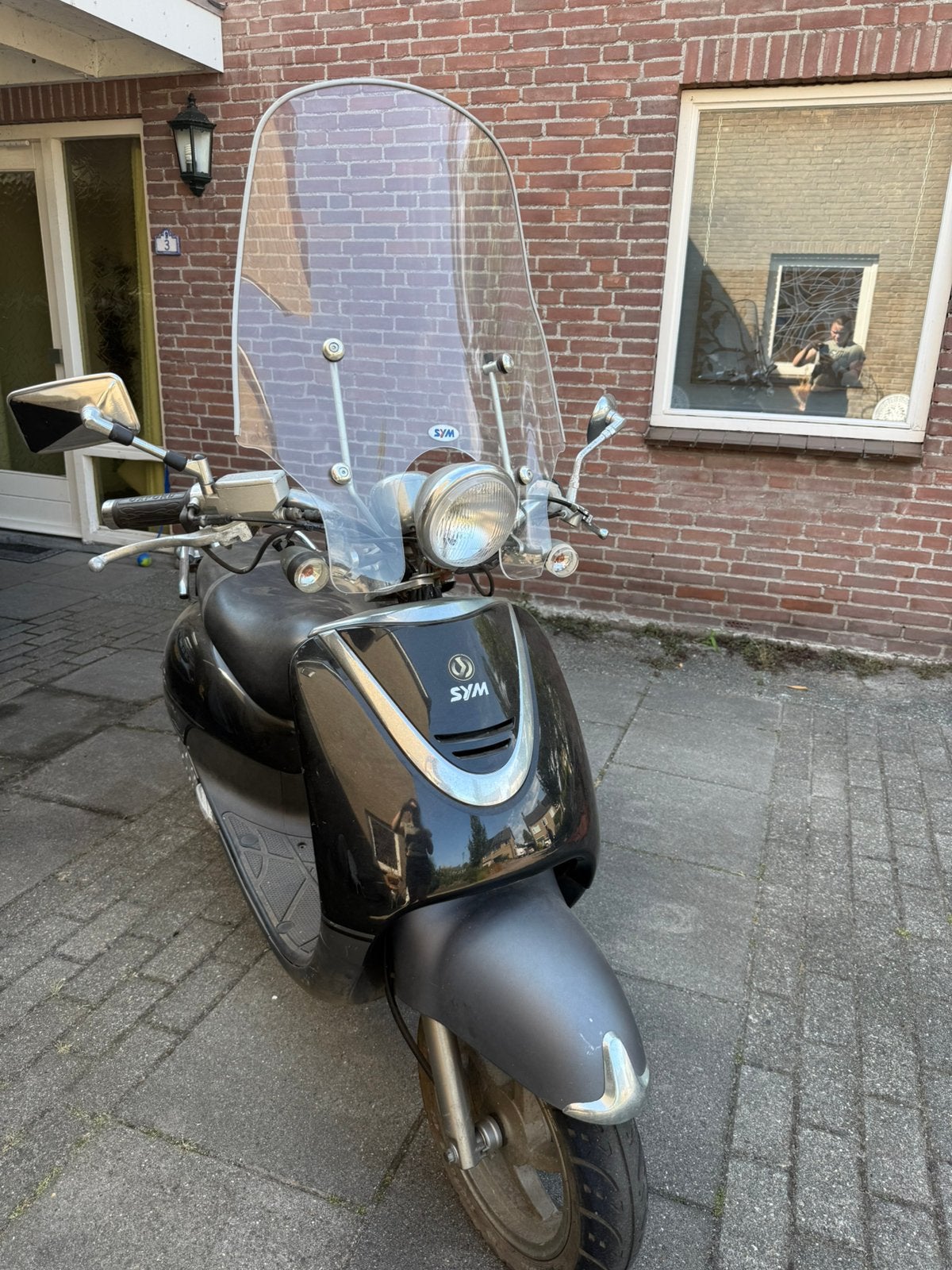 Scooter sym allo, Ophalen, Gebruikt, Maximaal 45 km/u, Allo