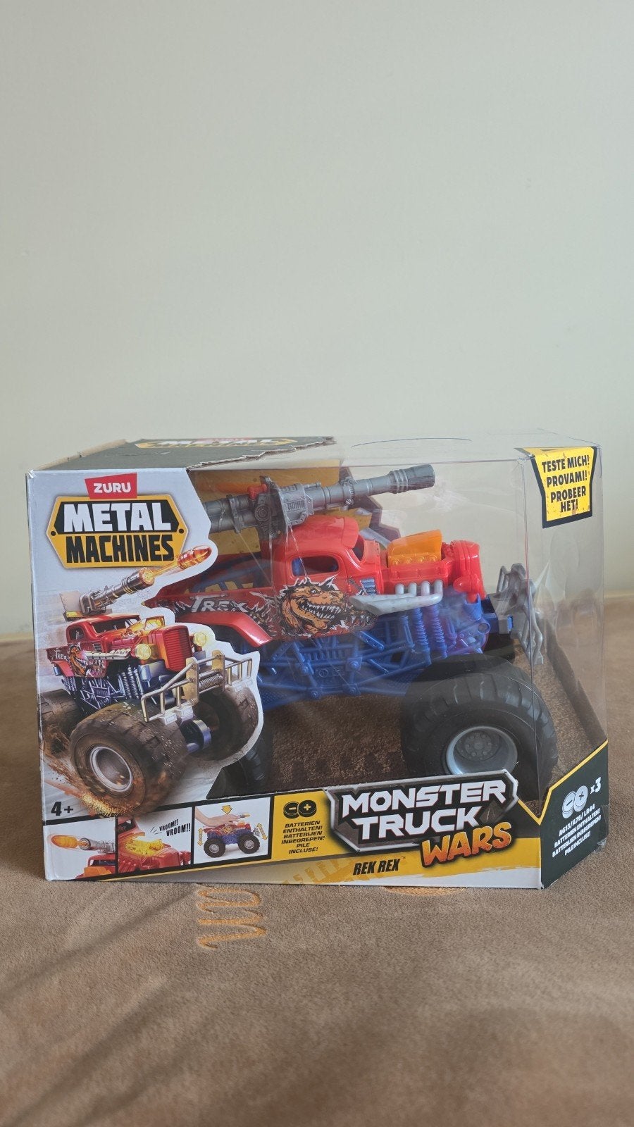 Zuru Metal Machines Monster Truck Wars - Rex Rex, Ophalen of Verzenden, Zo goed als nieuw