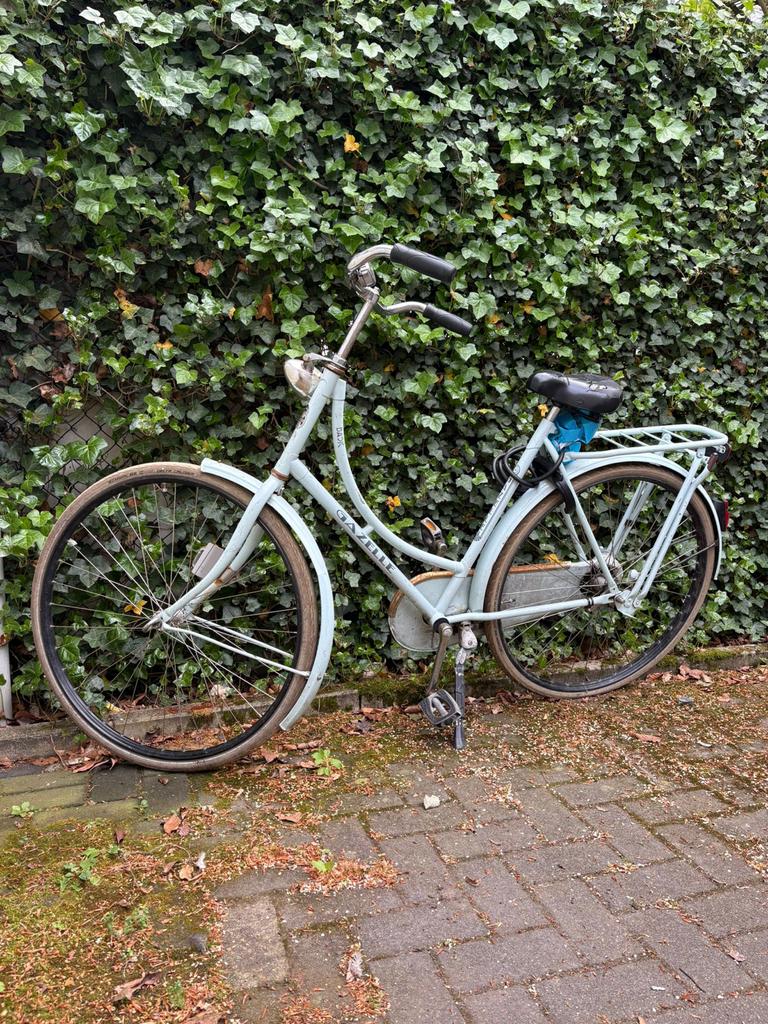Gazelle fiets - Klassiek model, Ophalen, Terugtraprem, Gazelle, 53 tot 56 cm