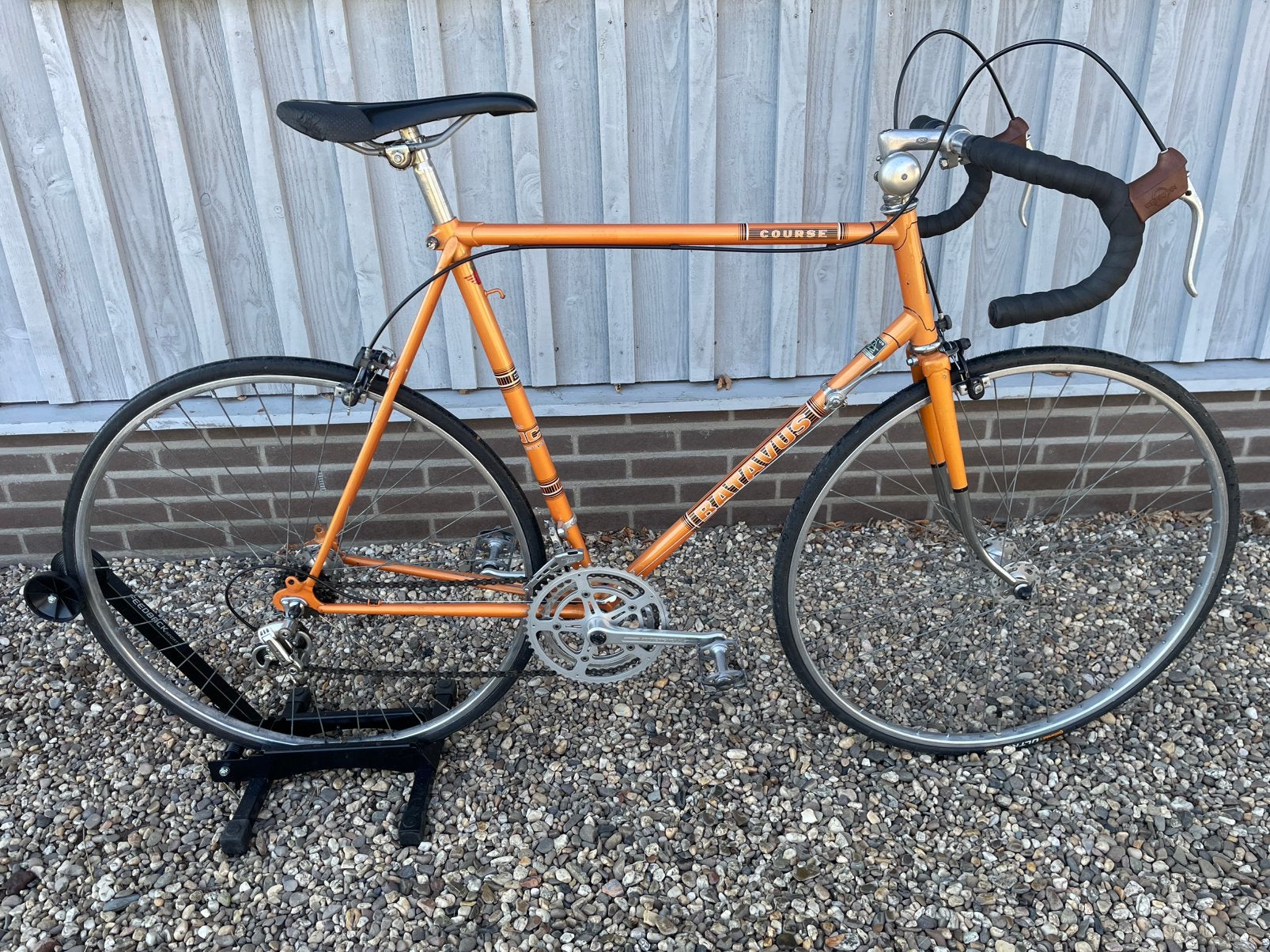 Batavus racefiets vintage, Ophalen, 28 inch, Gebruikt, Velgrem