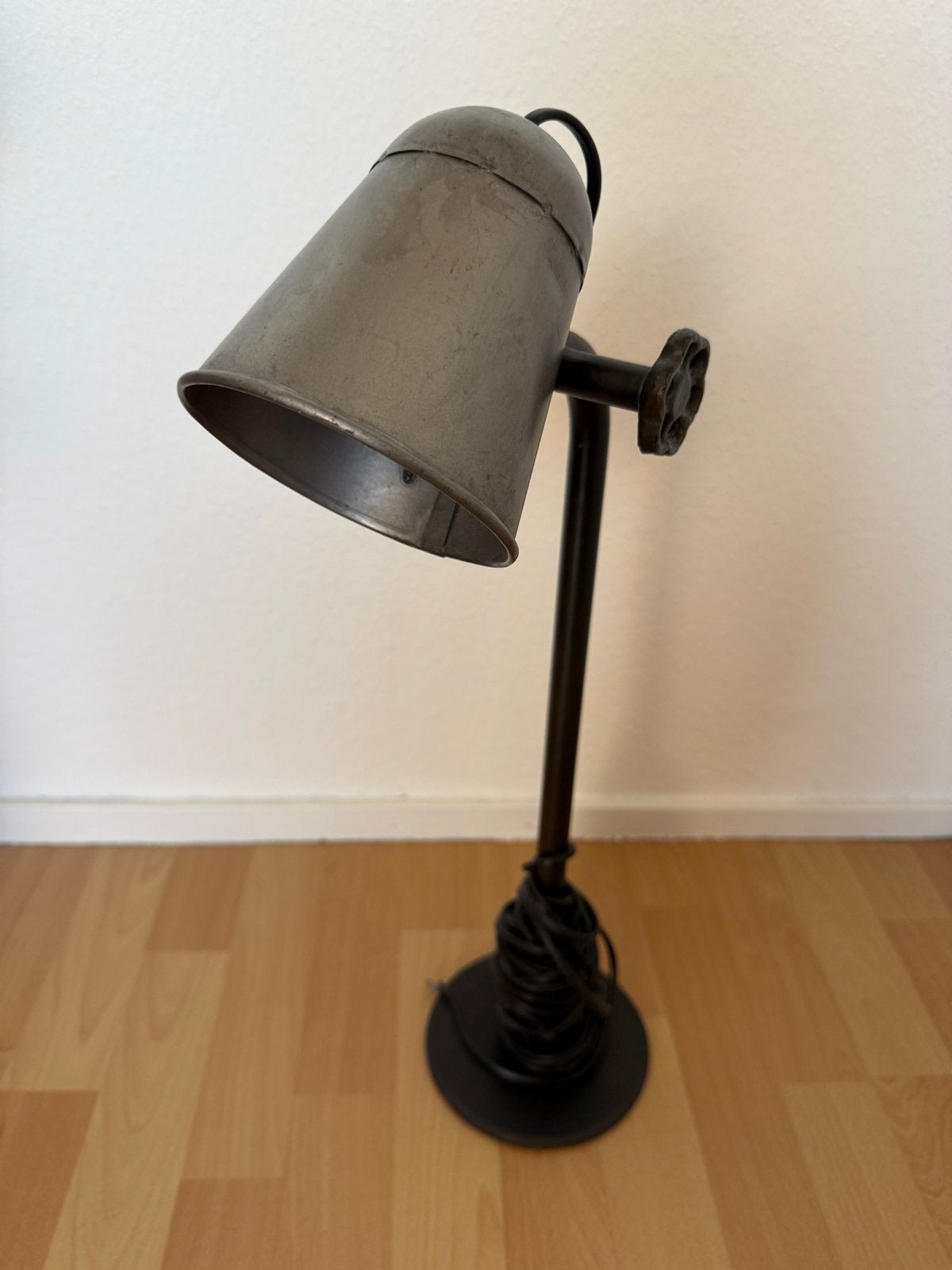 Vintage industriële bureaulamp, Ophalen of Verzenden
