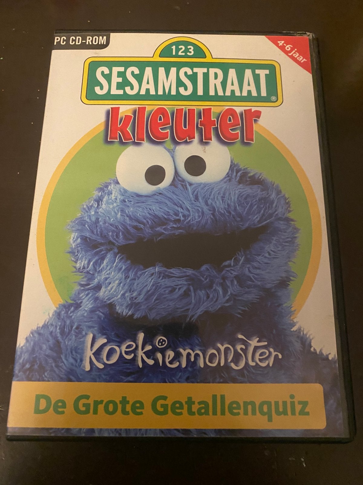 PC Game: Sesamstraat Kleuter - Koekiemonster (Mindgames), 1 speler, Ophalen of Verzenden, Zo goed als nieuw, Vanaf 3 jaar
