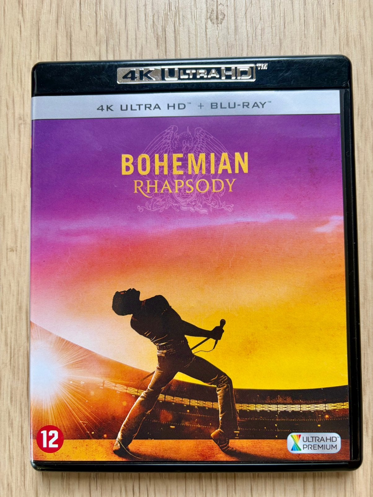 Bohemian Rhapsody 4K Ultra HD + Blu-ray - Nieuwstaat - NL, Ophalen, Zo goed als nieuw