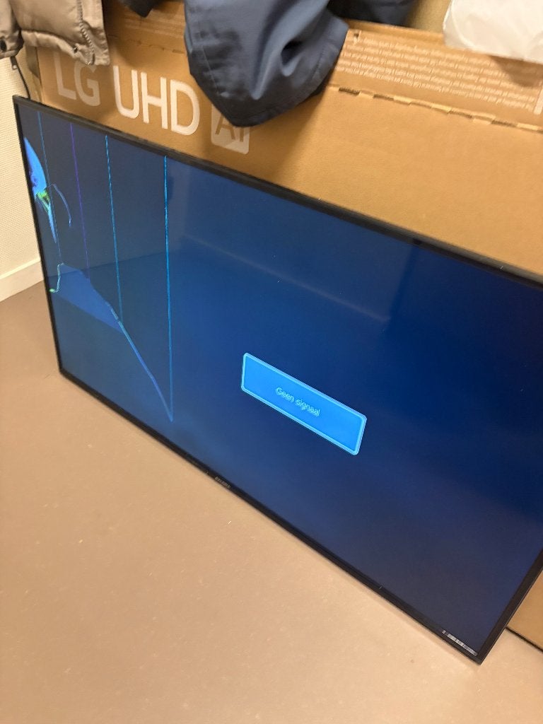 Salora 4K LED TV 50 inch - Defect voor onderdelen, Audio, Tv en Foto, Televisies, LED, 50 Hz, 4k (UHD), Ophalen