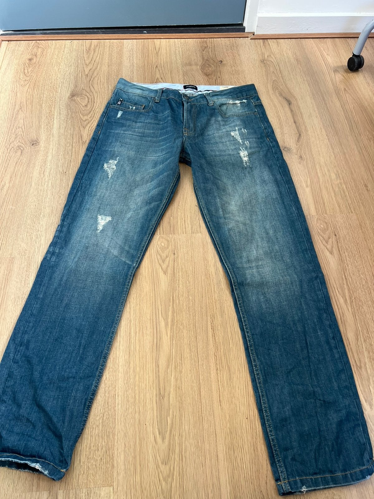 Mc gregor delong slim fit 34/32 jeans blauw, Kleding | Heren, Spijkerbroeken en Jeans, Ophalen of Verzenden, Zo goed als nieuw