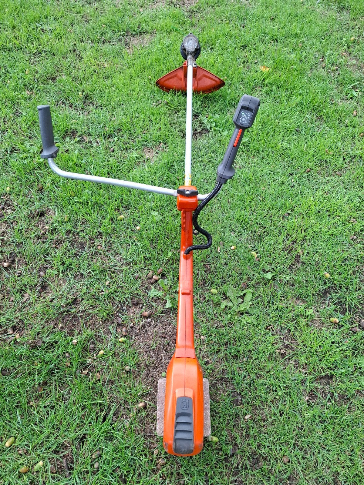 Husqvarna accu bosmaaier 520i RX body, Ophalen, Gebruikt, Accu, 10 tot 30 cm