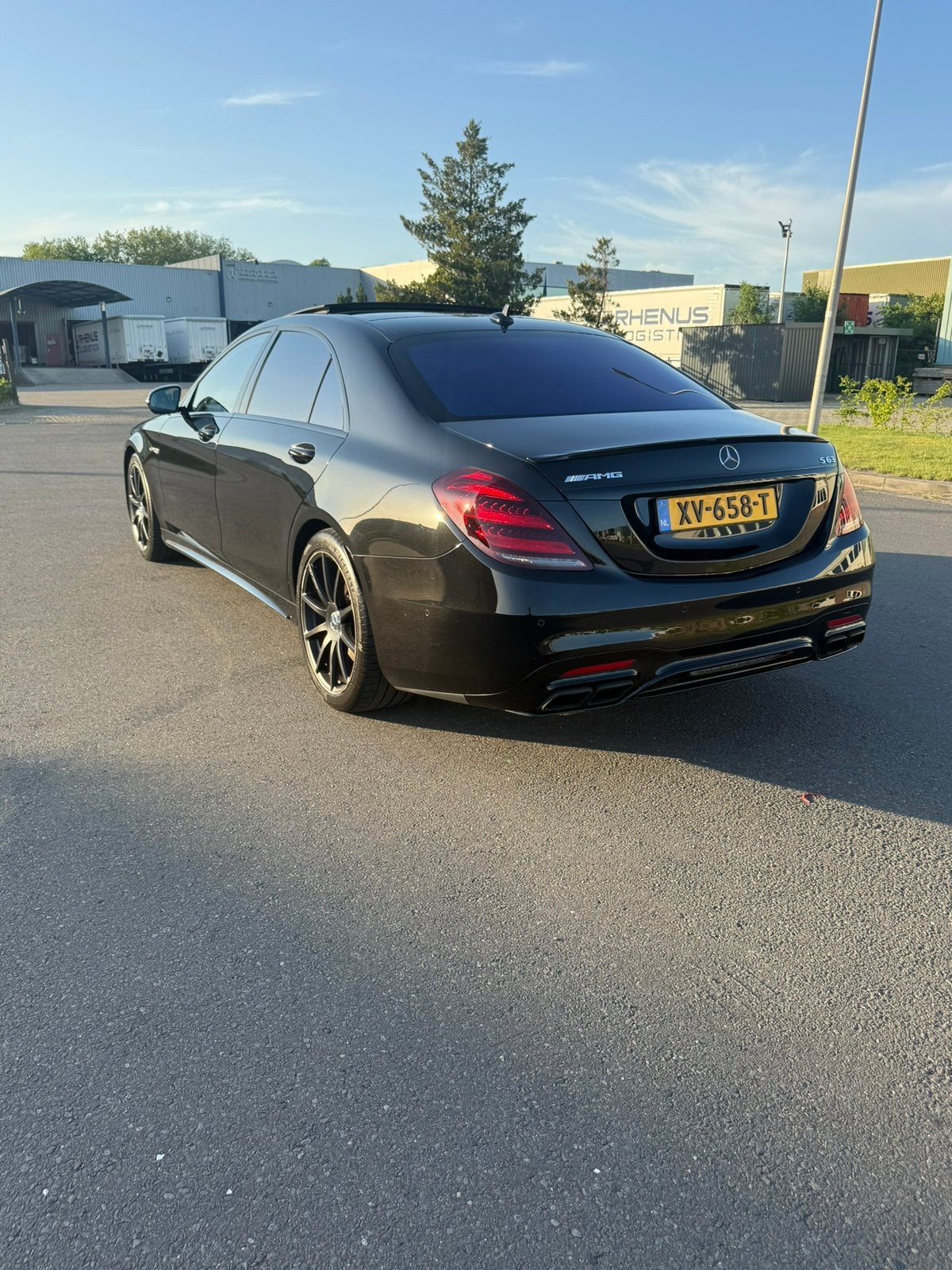 Mercedes-Benz S-Klasse S63 AMG Lang Zwart Pano GARANTIE, Auto's, Automaat, 8 cilinders, Zwart, 11 km/l