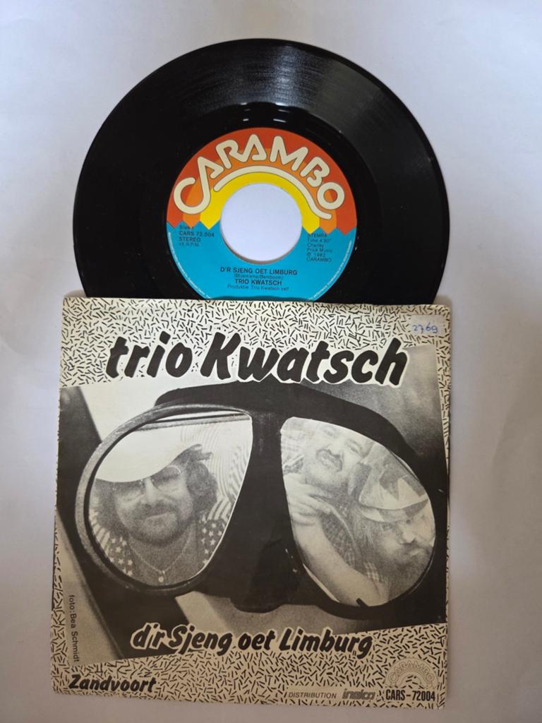 Trio Kwatsch - D'r Sjeng oet Limburg, Cd's en Dvd's, Gebruikt, 7 inch, Single, Ophalen of Verzenden