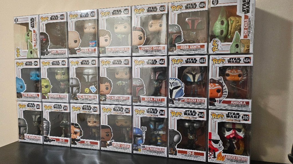 Funko Pop Star Wars  "The Mandalorian" (21 stuks), Ophalen of Verzenden, Zo goed als nieuw