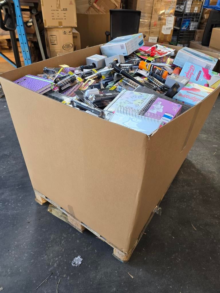Partij handel pallet box vol markthandel, Diversen, Ophalen of Verzenden, Nieuw