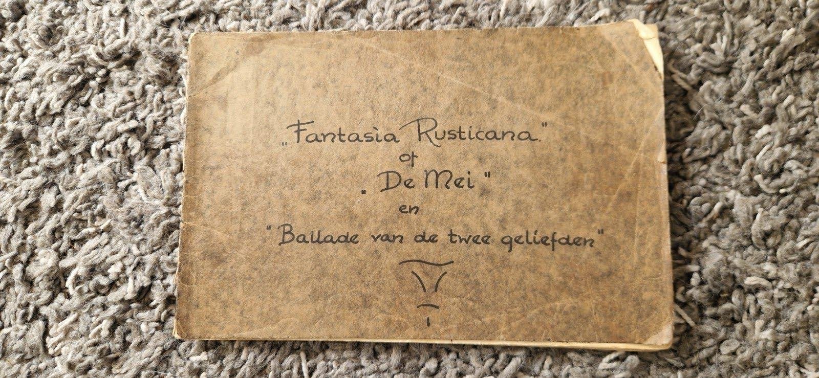 Oud Muziekboek: Fantasia Rusticana, De Mei, Ballade, Gebruikt, Klassiek, Overige soorten, Overige instrumenten