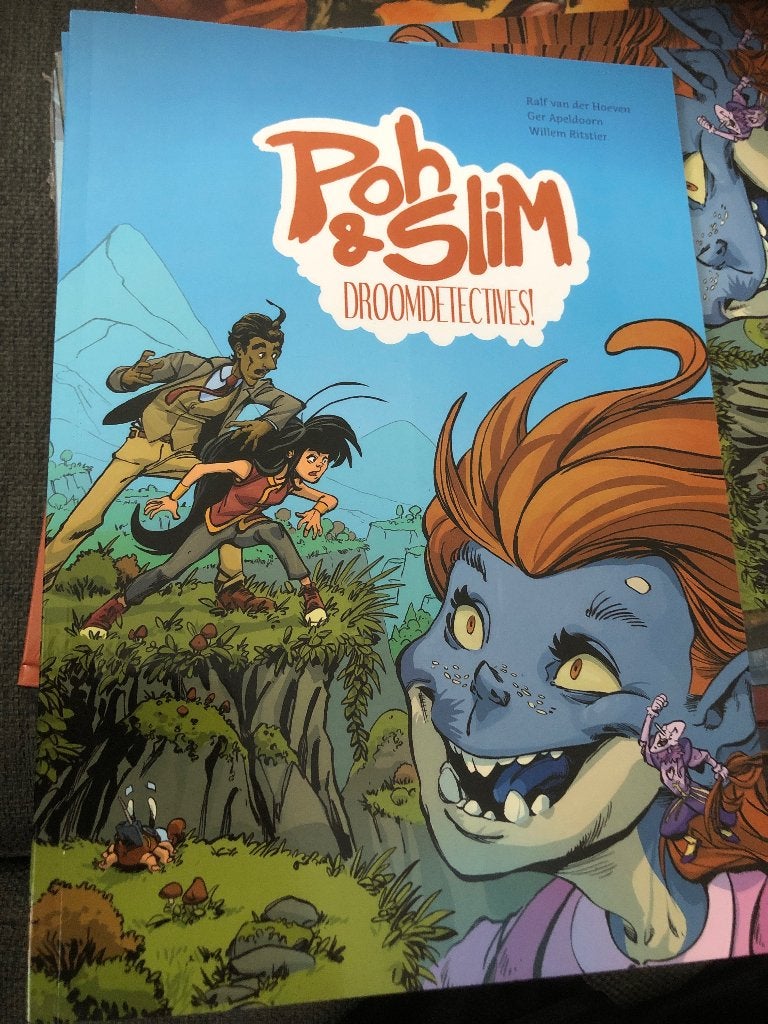 Droomdetectives poh & slim ritstier b3, Eén stripboek, Ophalen of Verzenden, Zo goed als nieuw