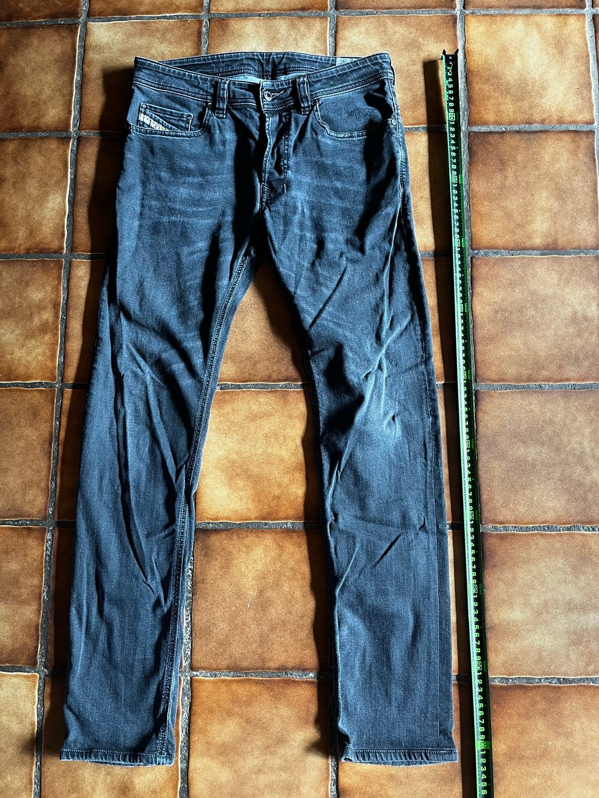 Diesel Safado Regular Slim-Straight Jeans W32, Ophalen of Verzenden, Gedragen, Zwart, W32 (confectie 46) of kleiner