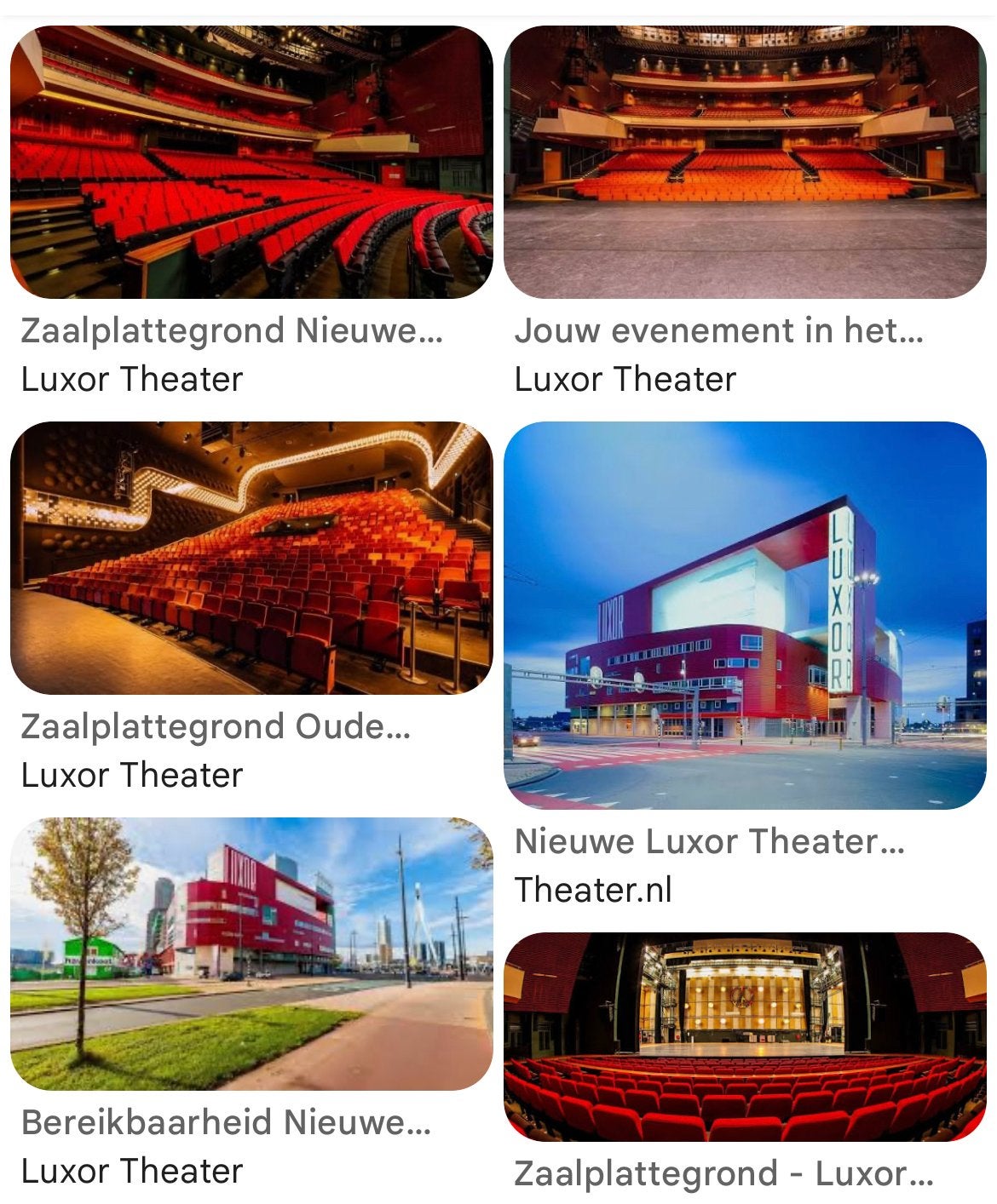Kado bon Luxor theater, Eén persoon