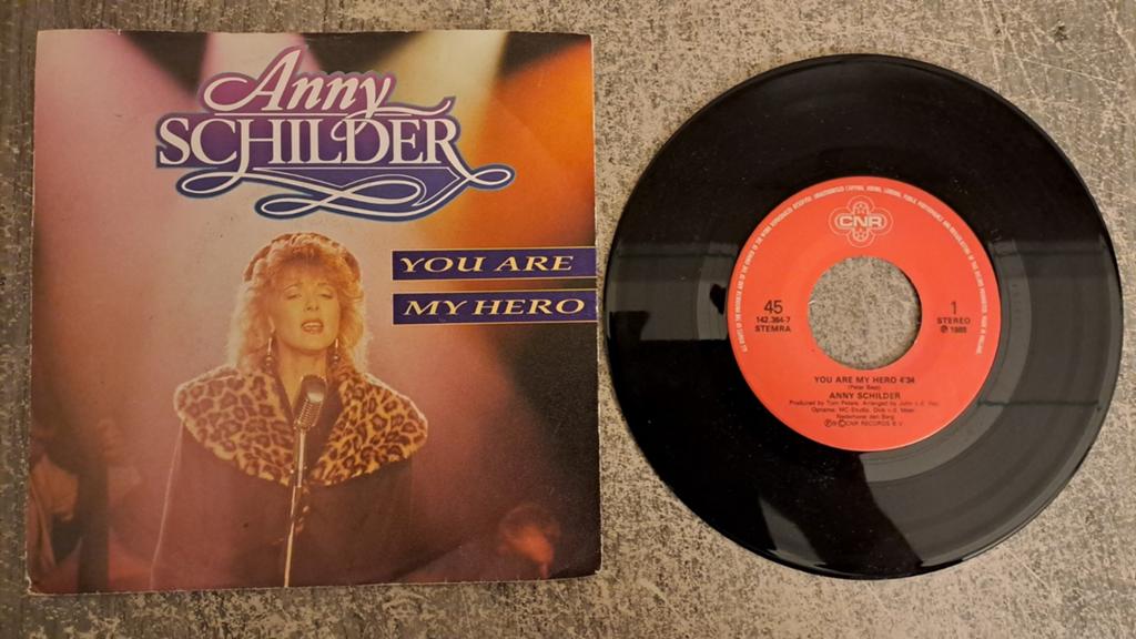 Anny schilder  - you are my hero, Cd's en Dvd's, Gebruikt, 7 inch, Single, Pop
