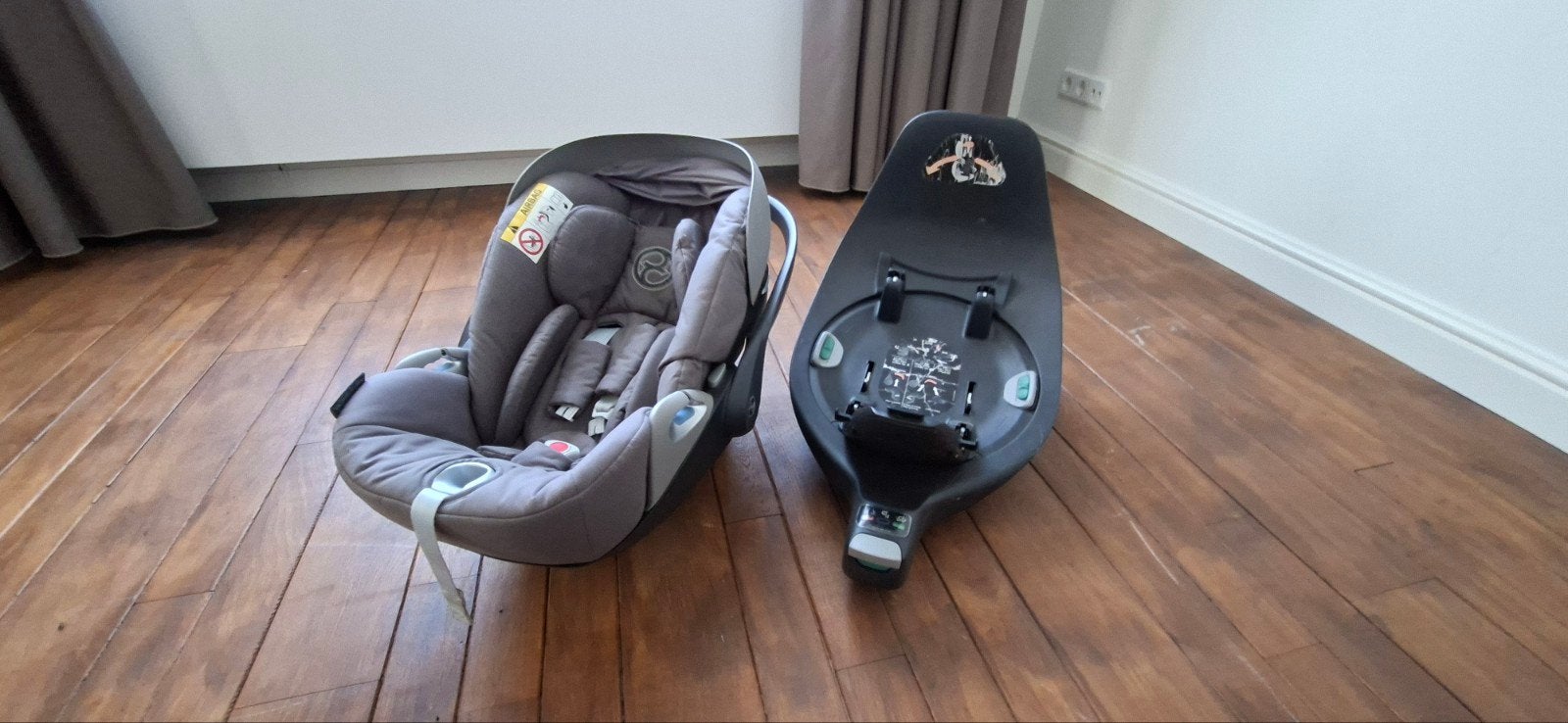 Cybex Aton 5 autostoel met Isofix base, Ophalen